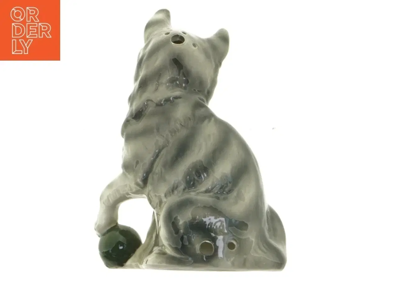 Billede 5 - Porcelænskat (str. 18 x 14 x 9 cm)