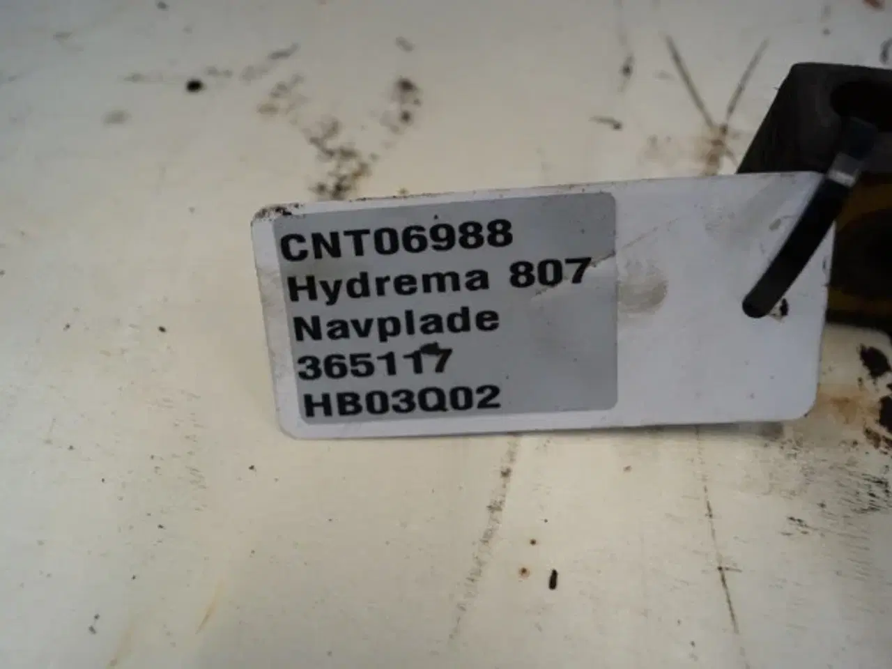 Billede 9 - Hydrema 807 Navplade 365117