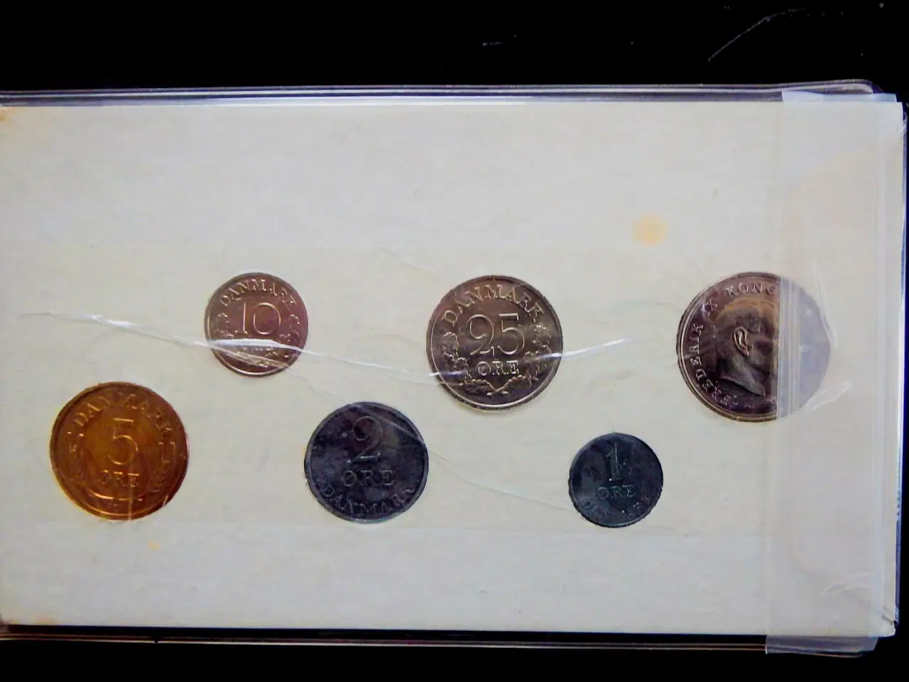 Billede 2 - 1965 Danmark ucirkuleret møntsæt til turister