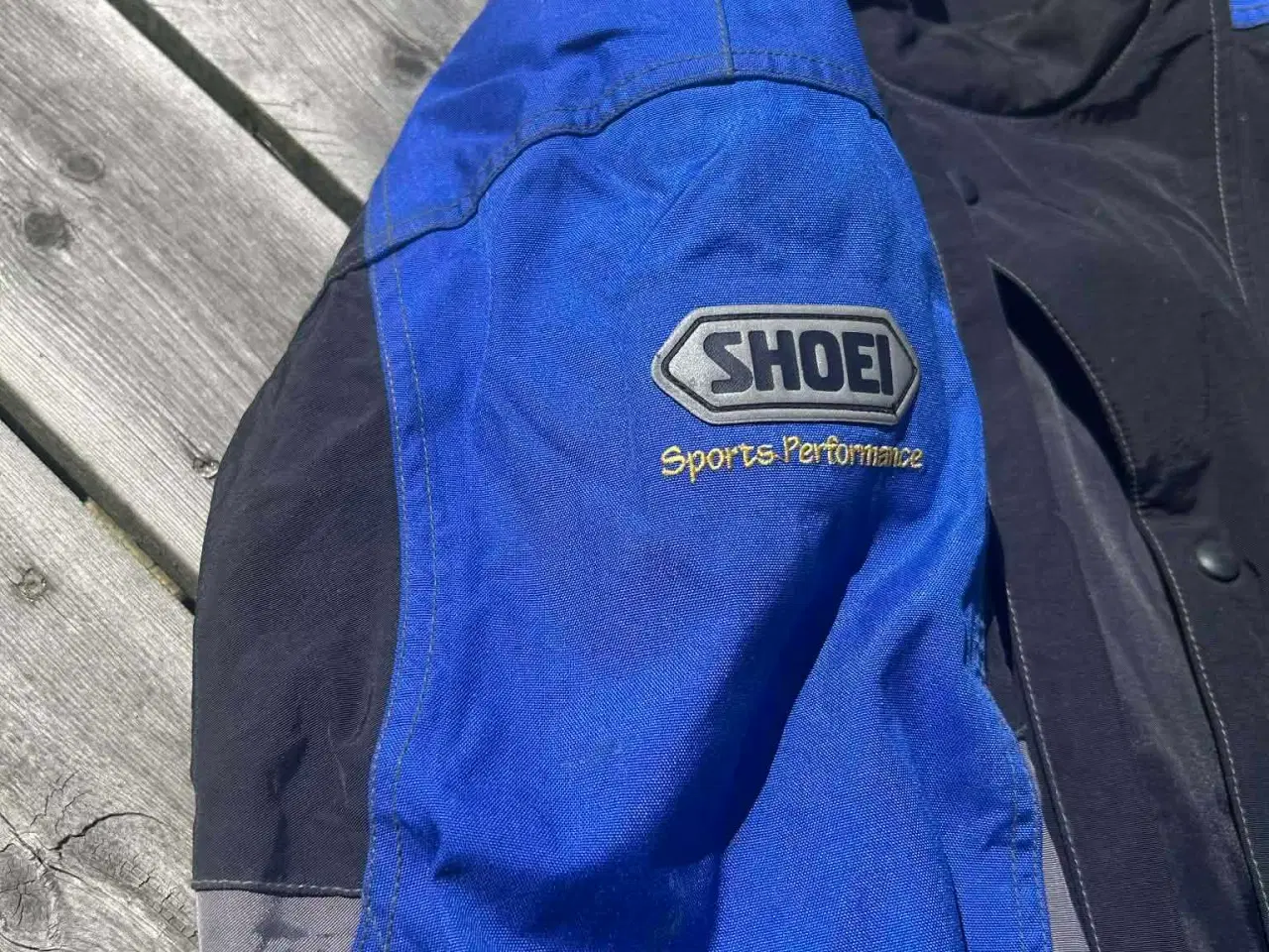 Billede 3 - Shoei sommer motorcykeljakke blå/sort