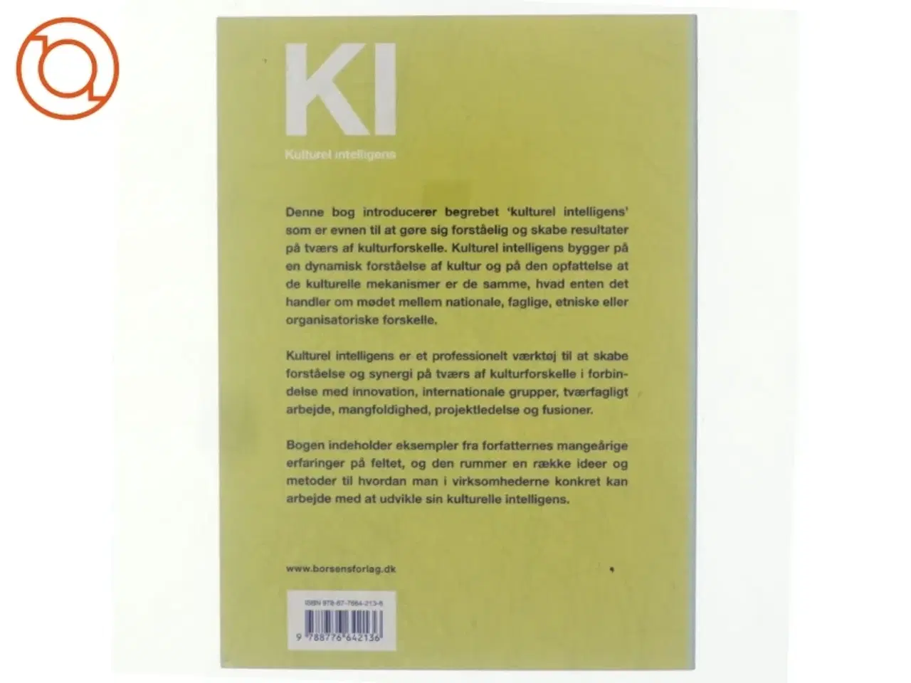 Billede 4 - KI - kulturel intelligens af Elisabeth Plum (Bog)