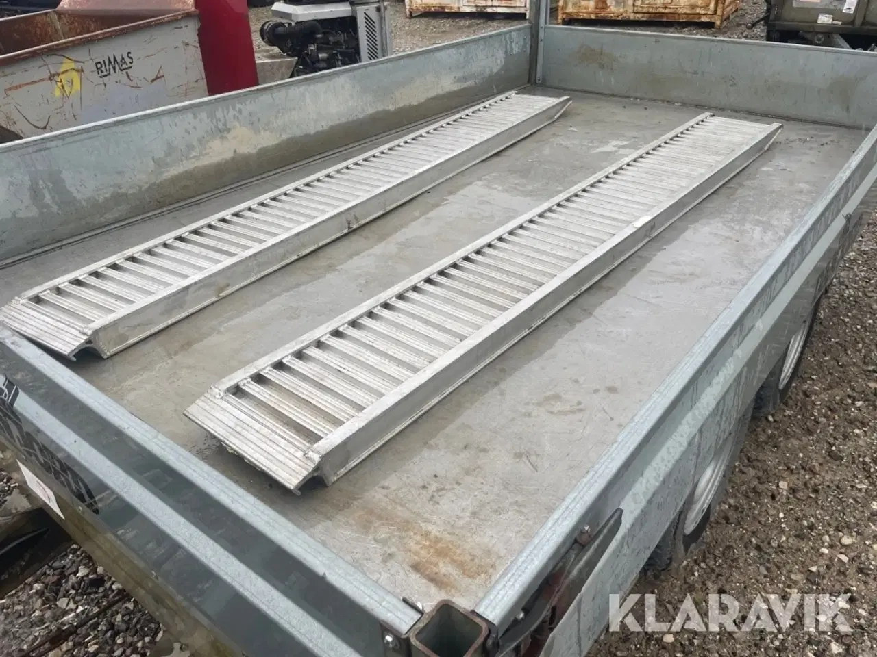 Billede 8 - Tiptrailer Hapert 3500 med slisker