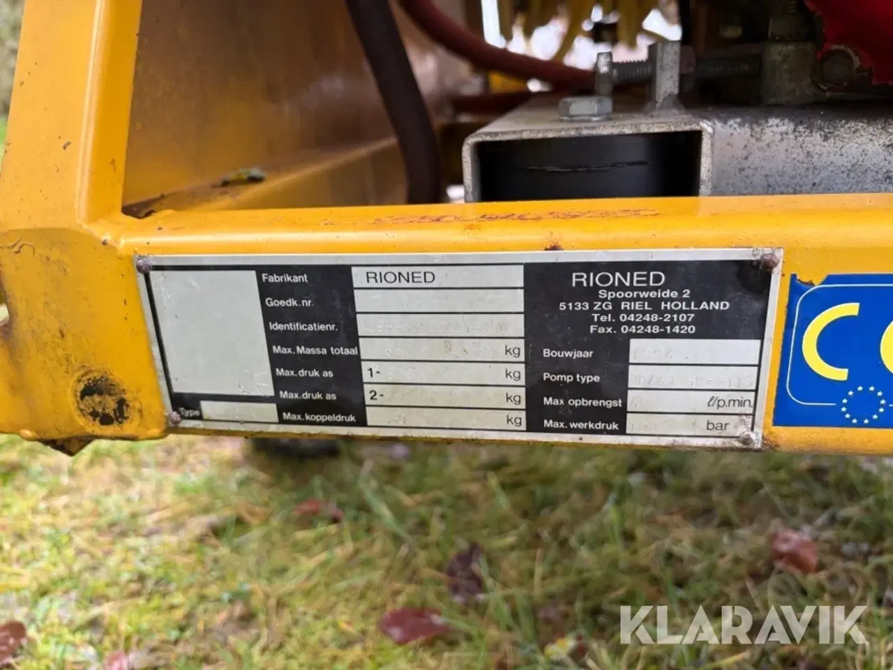 Billede 11 - Spulevogn Rioned HD50K