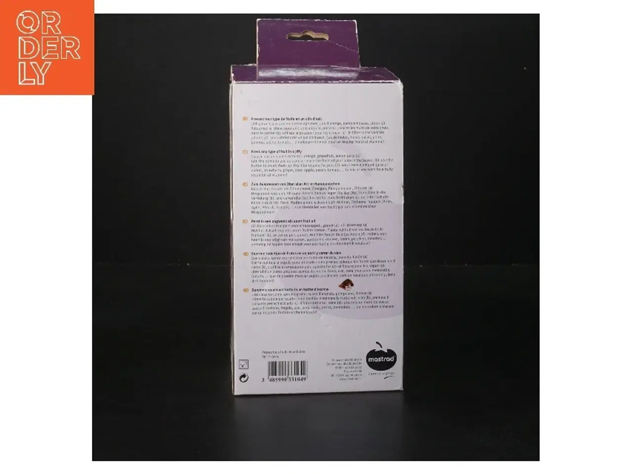 Billede 3 - Frugtpresse med lufttæt låg fra Mastrad (str. 12 cm)