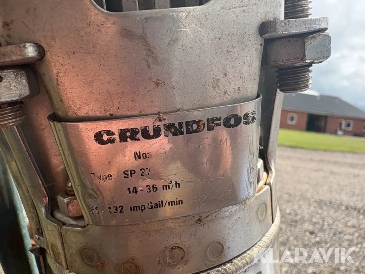 Billede 9 - Dykpumpe Grundfos SP27-2 - 1,5KW
