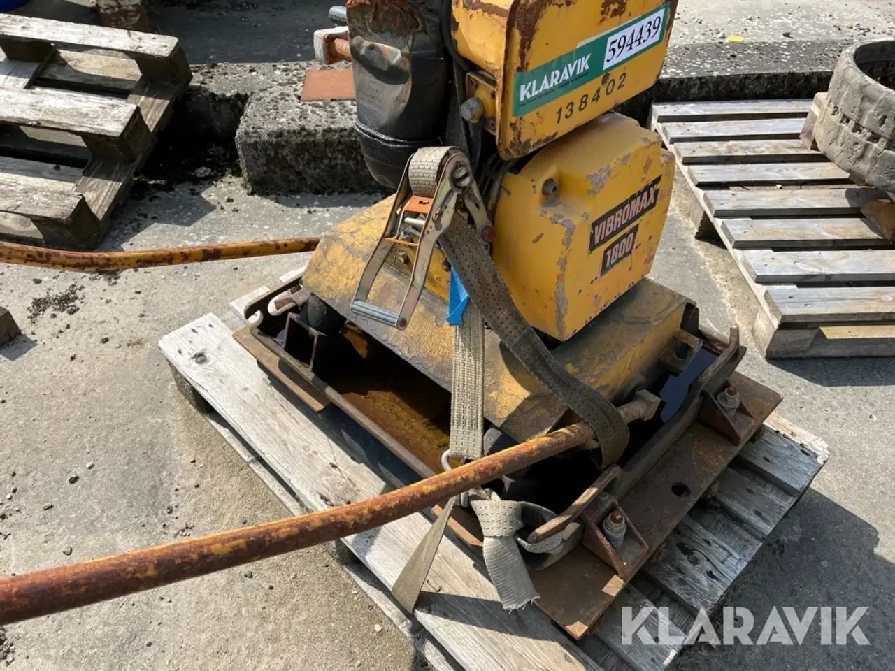 Billede 10 - Pladevibrator Vibromax 1800