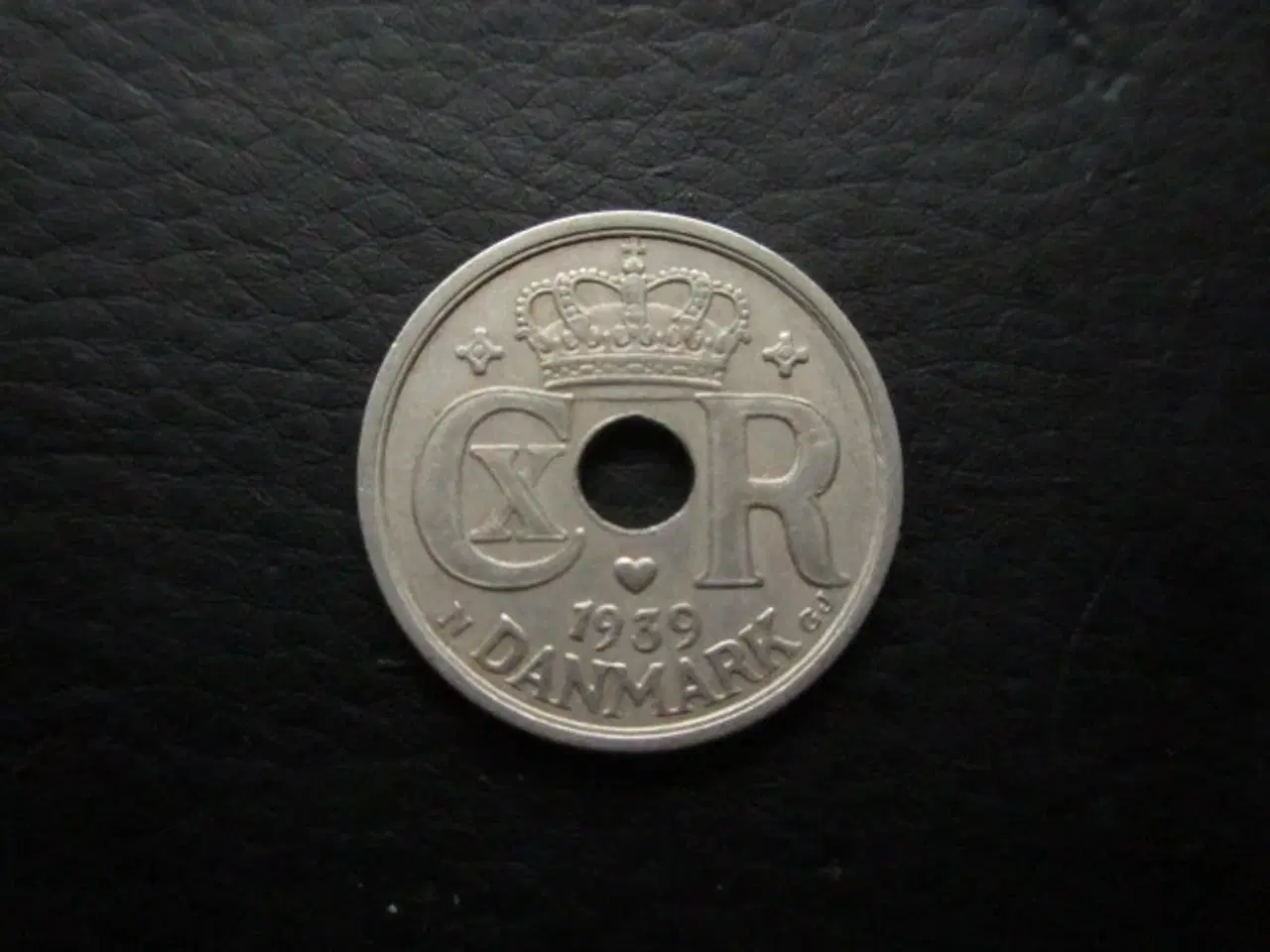 Billede 1 - 25 øre 1939 pæn