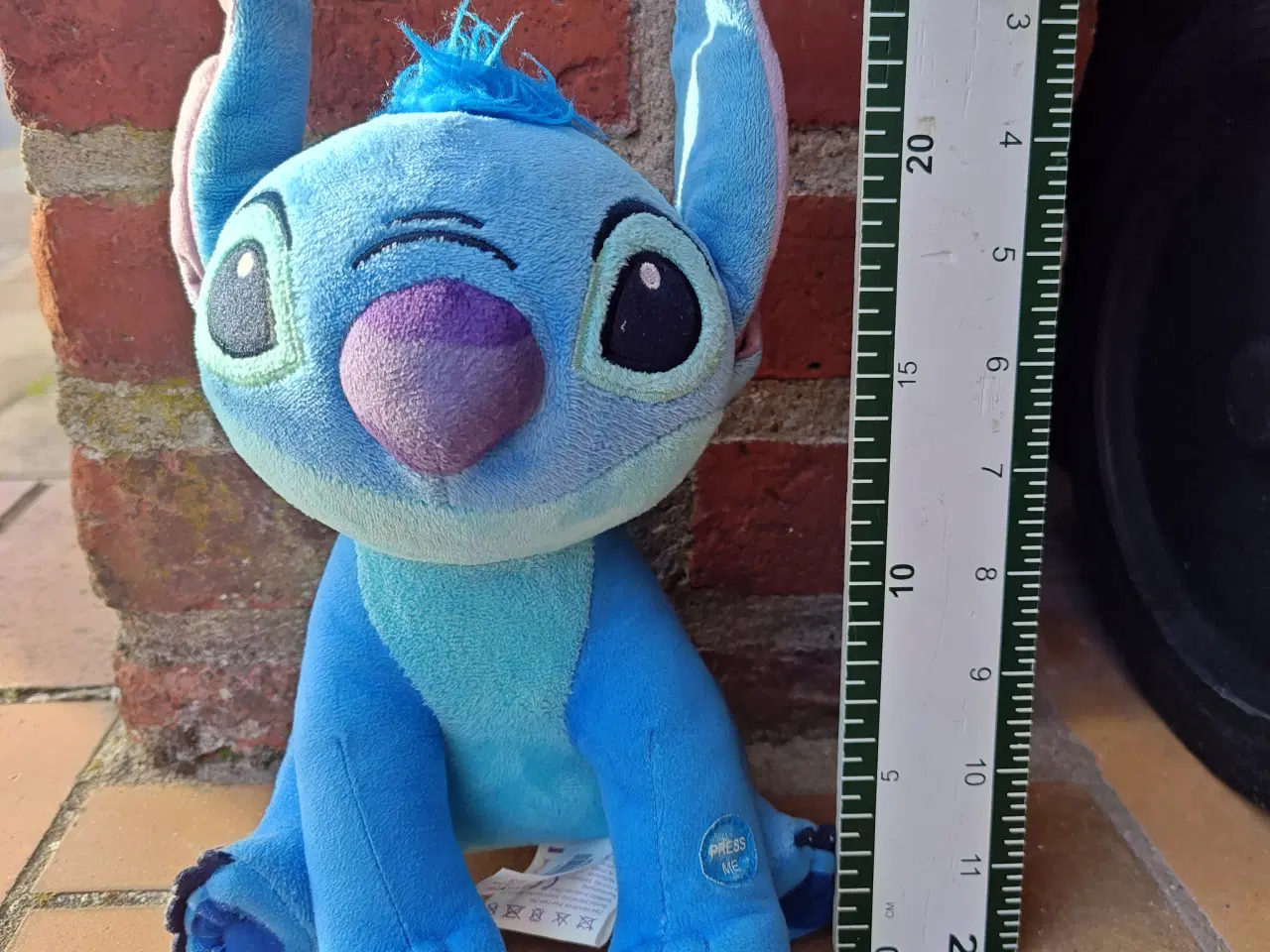 Billede 1 - Disney Stitch Bamse fra Lilo & Stitch - Kan Snakke