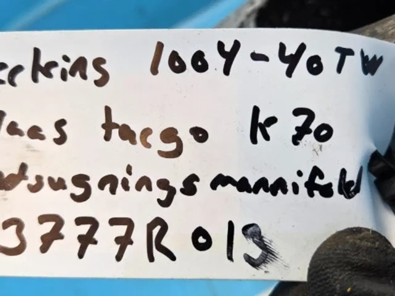 Billede 2 - Perkins 1004-40TW Indsugningmanifold 3777R013