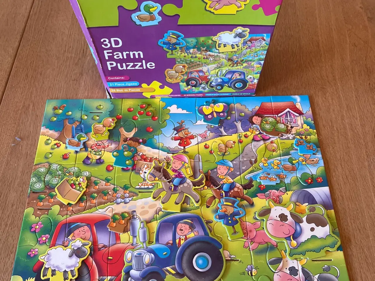 Billede 1 - 3D Farm Puzzle 