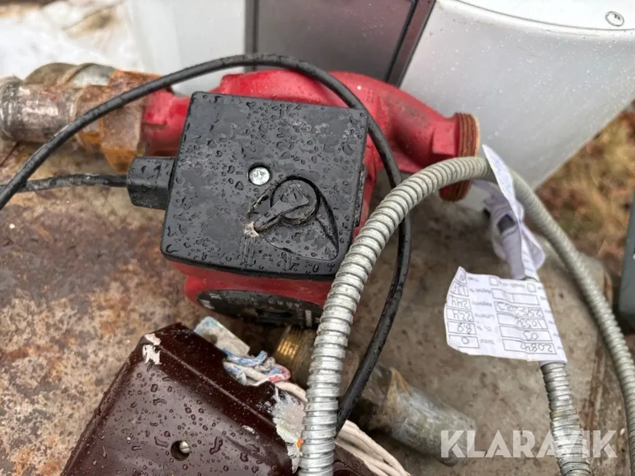 Billede 9 - Oliefyr og varmtvandsbeholder Metro therm, Ribe jernstøberi 6440