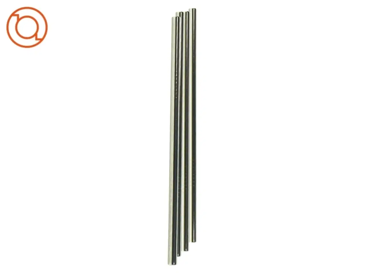 Billede 3 - Metalsugerør 4 styks inklusiv renser fra Sinnerup