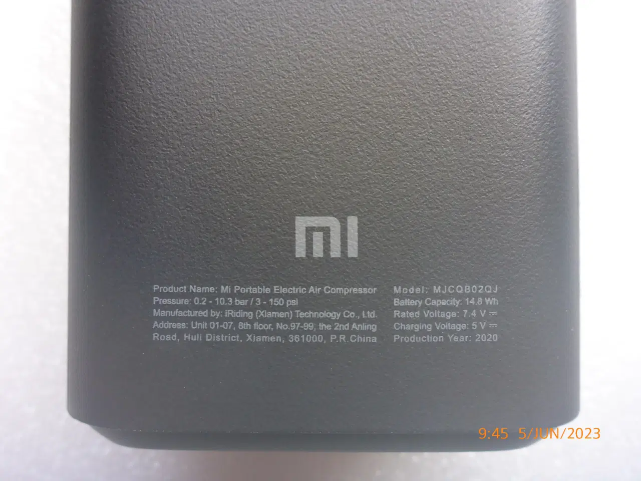 Billede 2 - Xiaomi Mi batteri Luftkompressor 