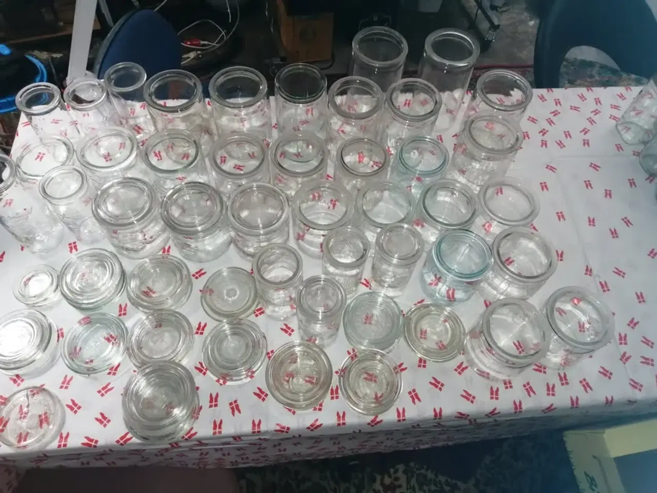 Billede 1 - Flotte retro henkogningsglas, sylteglas, Kastrup, 