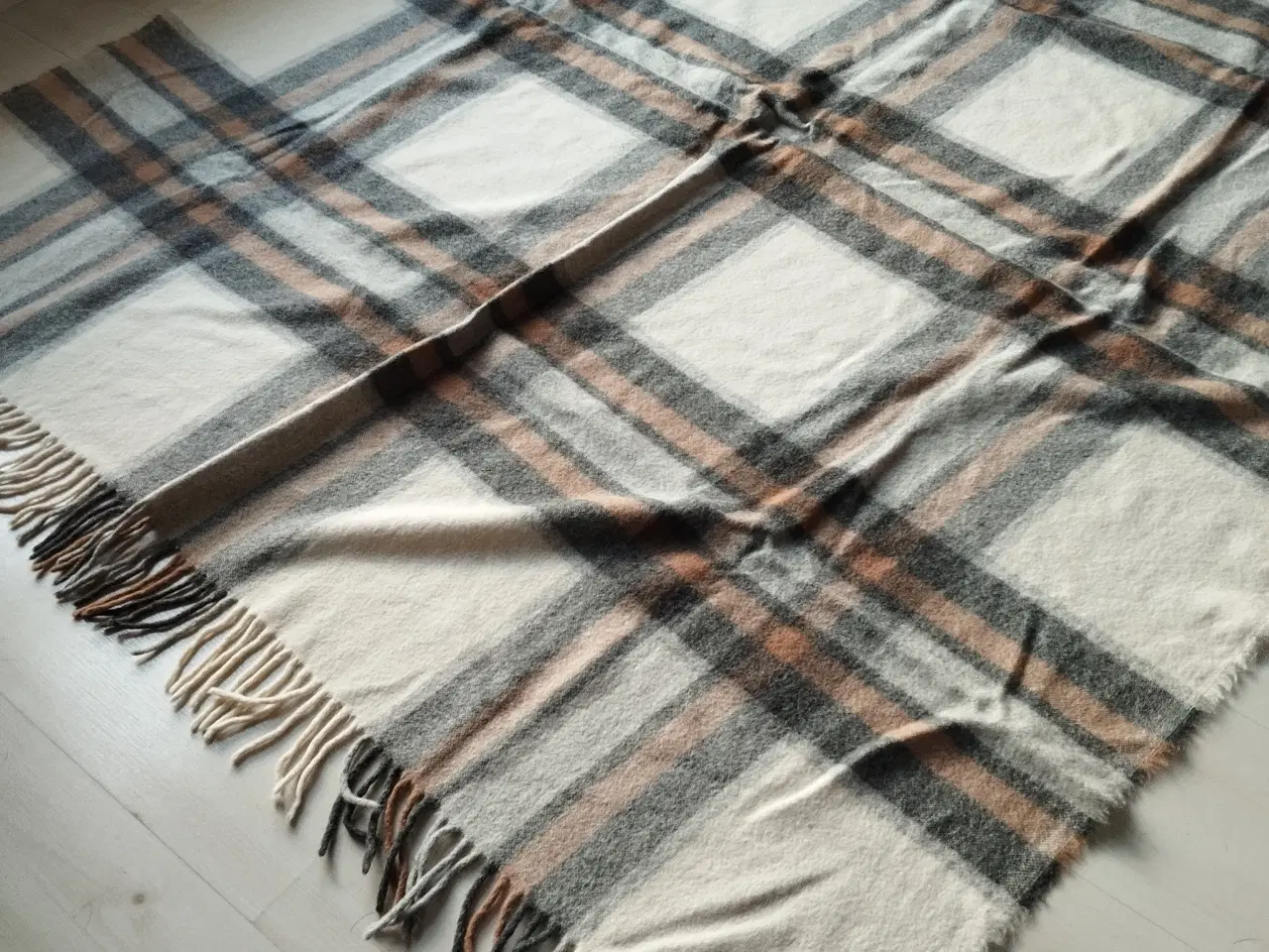 Billede 6 - Plaid. Alpaca uld.