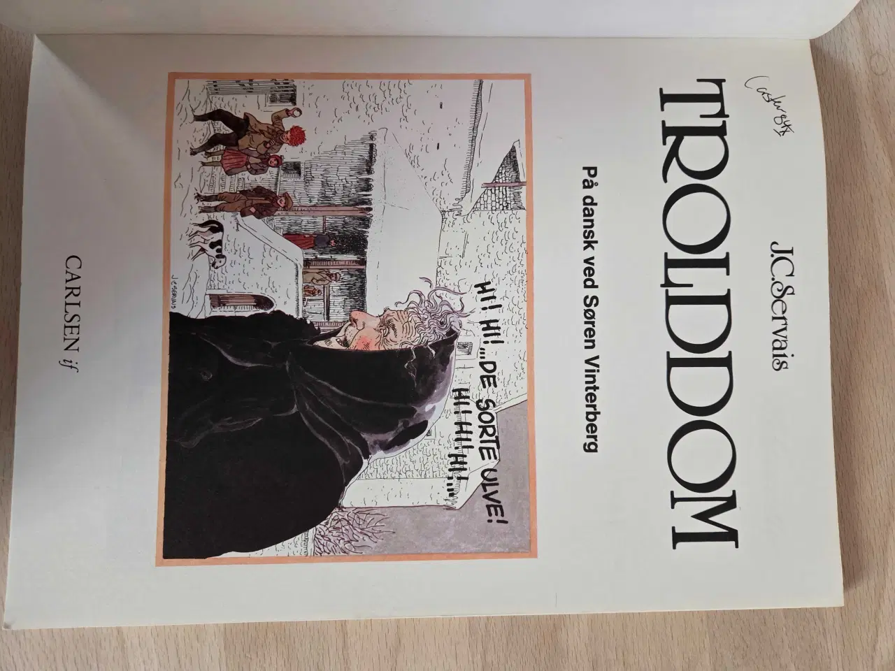 Billede 3 - J.C. Servais Trolddom. Tegneseriealbum