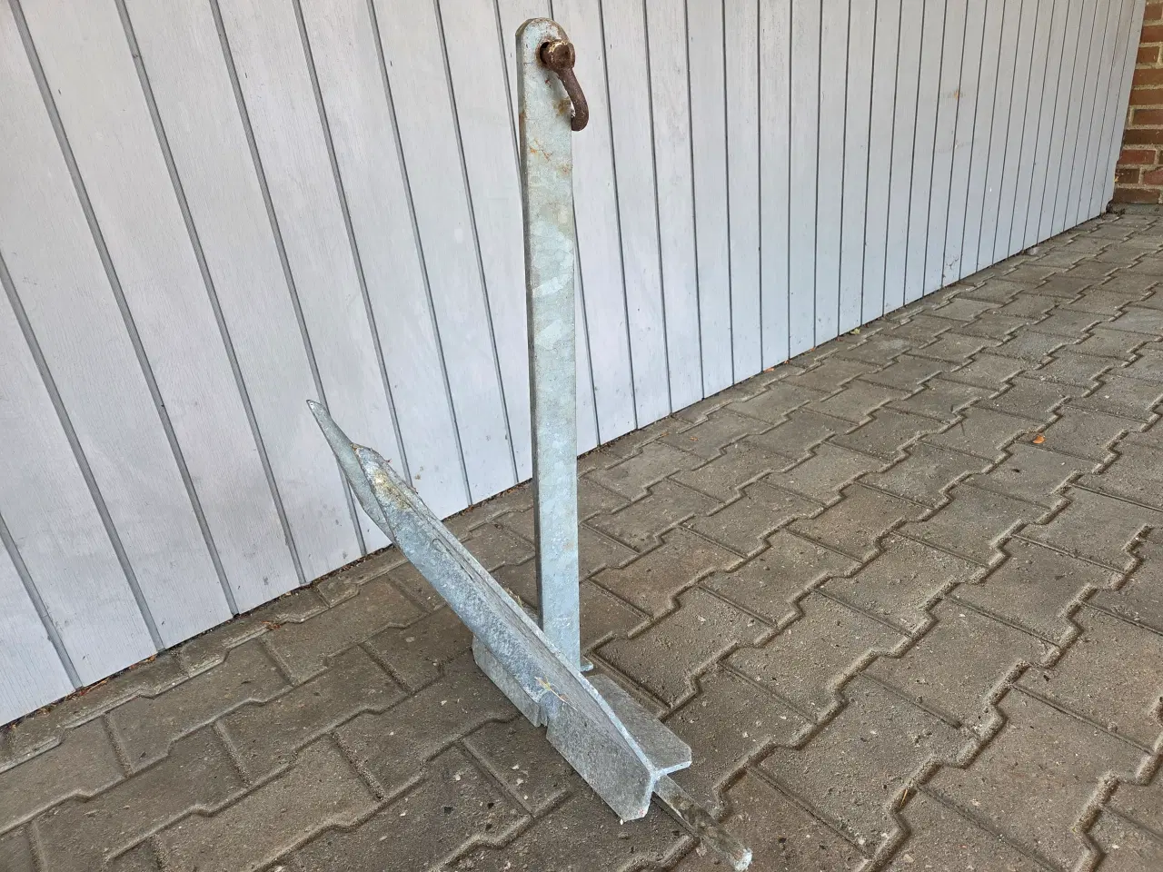 Billede 2 - Pladeanker galvaniseretstål, 13 kg