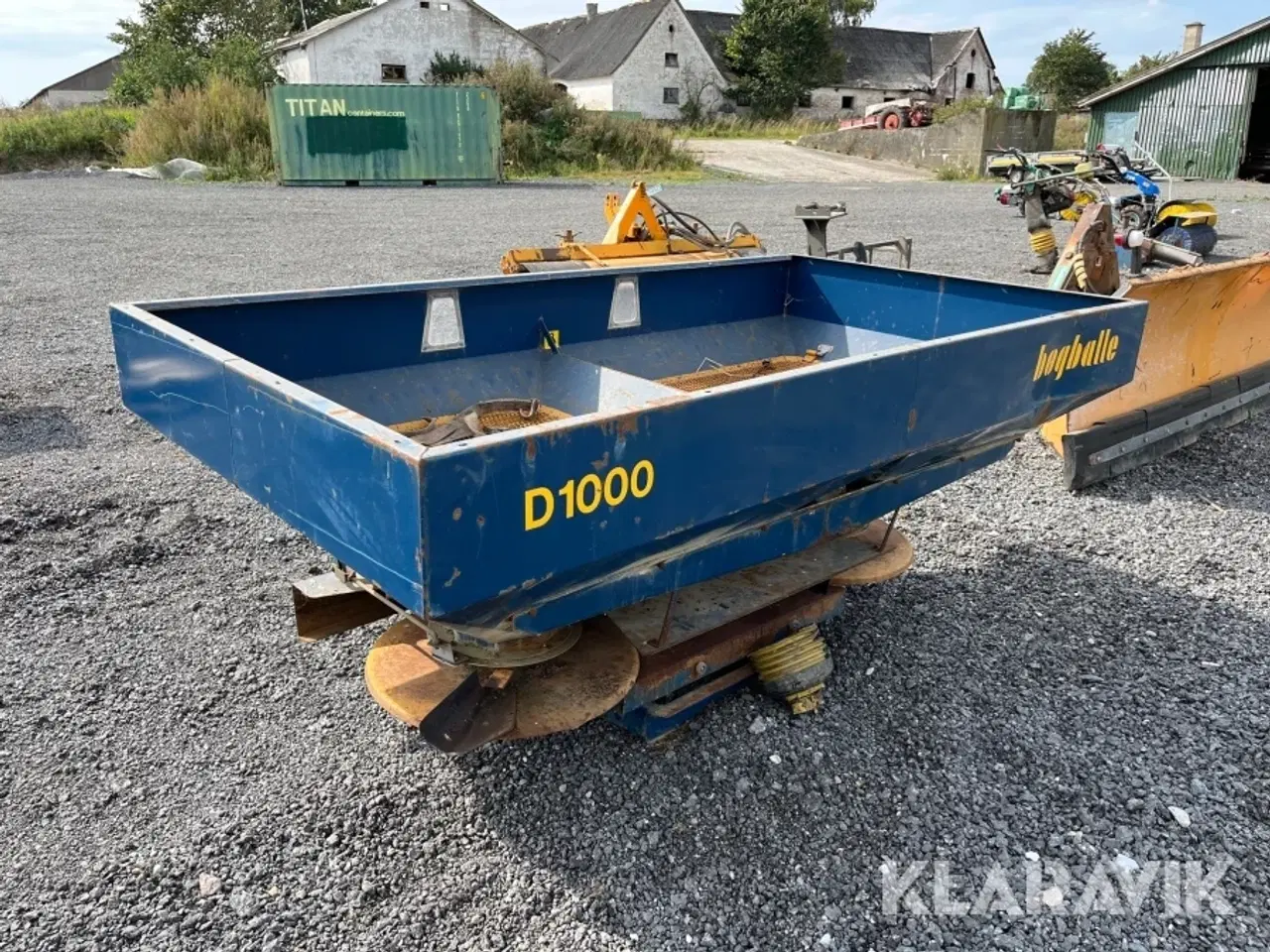 Billede 1 - Gødningsspredere Bøgballe D1000