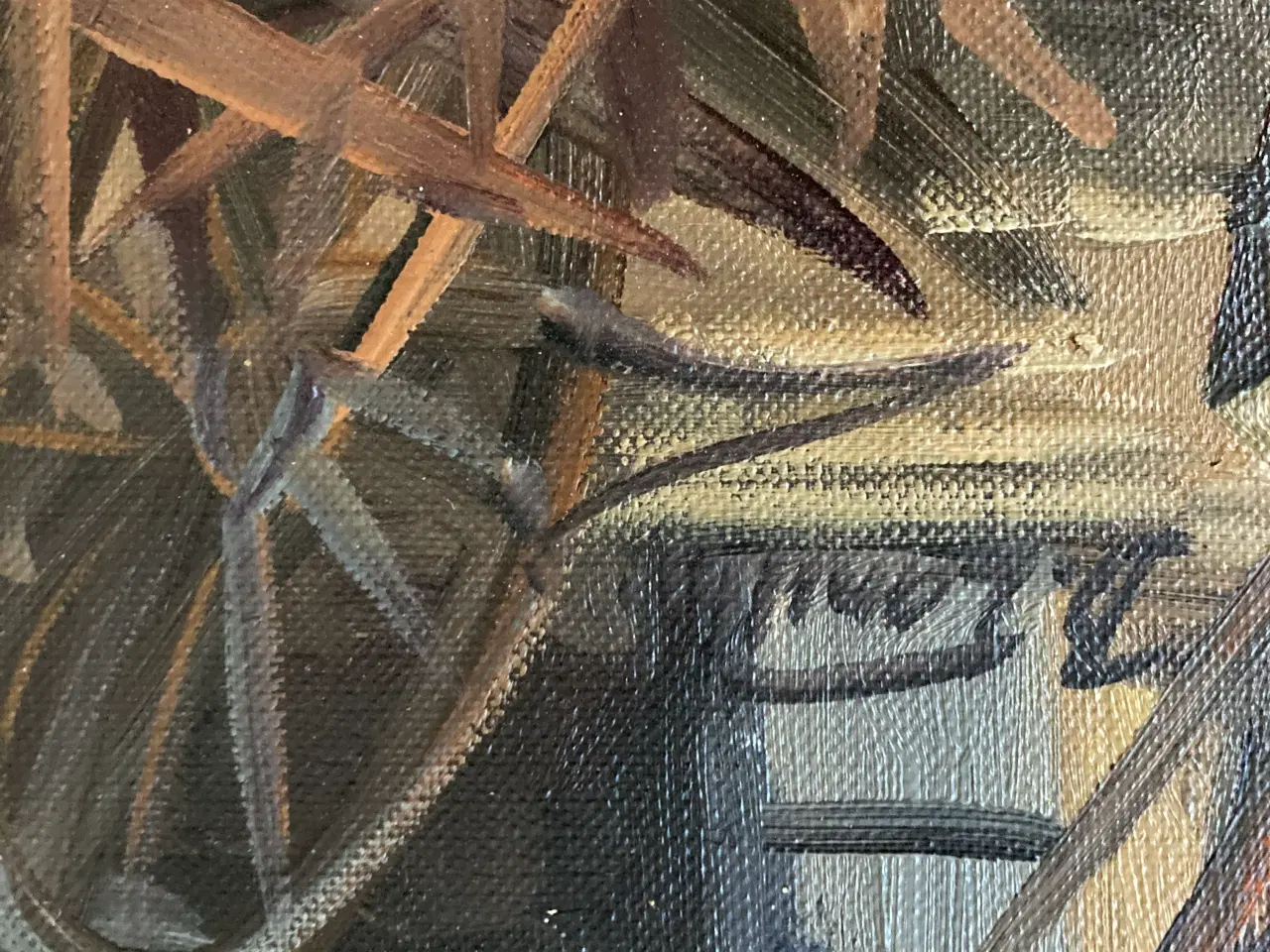 Billede 2 - B. Tandberg (f: 1874 d: 1948) Signeret maleri 