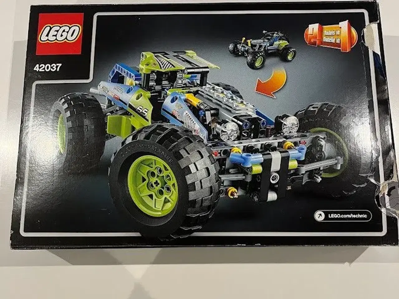 Billede 2 - LEGO Technic nr. 42037 - Formula offroader