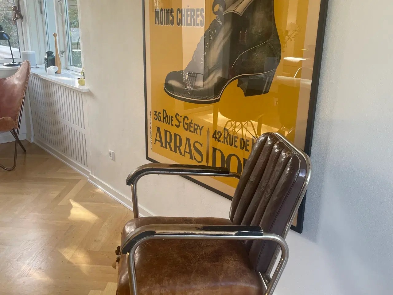 Billede 3 - Fed gammel fransk barber stol