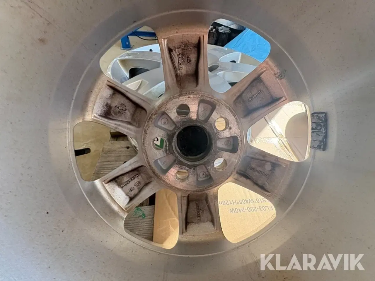 Billede 6 - Alufælge Toyota / Ronal 8.5x16 Et45
