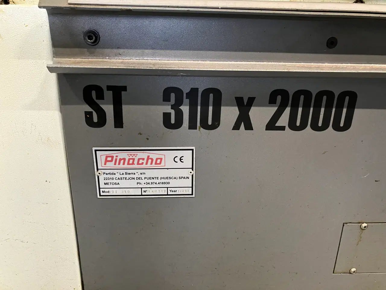 Billede 2 - Pinacho CNC drejebænk med lavt timetal !