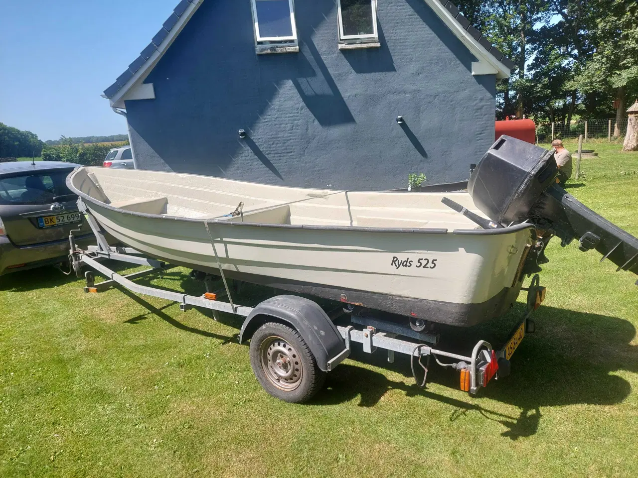 Billede 1 - Båd motor og trailer 