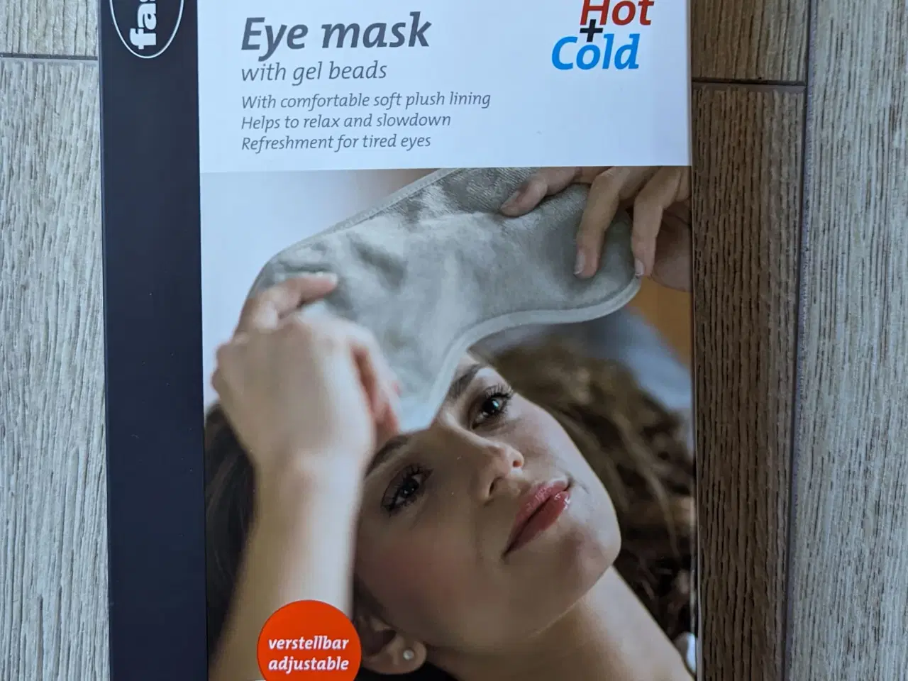 Billede 1 - Fashy øjenmaske med geleperler *NY*