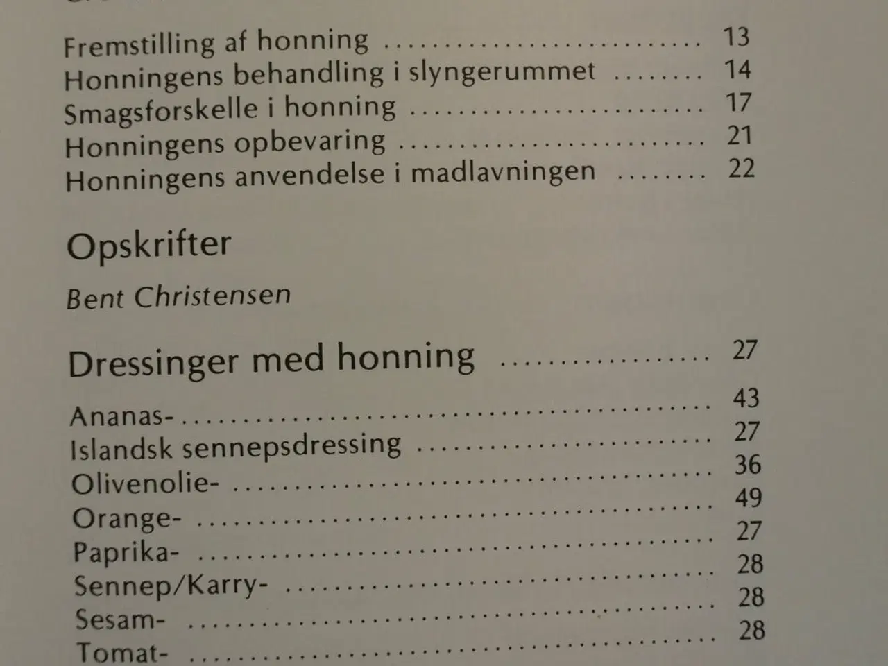 Billede 2 - honning opskrifter, af grete klit og bent christen