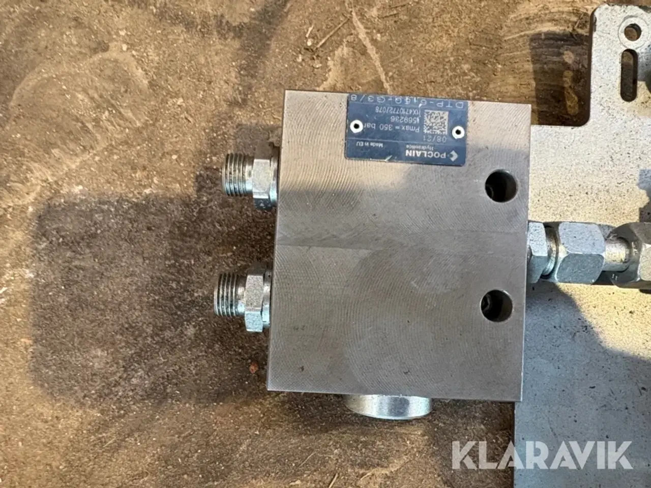 Billede 7 - Hydraulisk skydeventil samt hydraulik dele