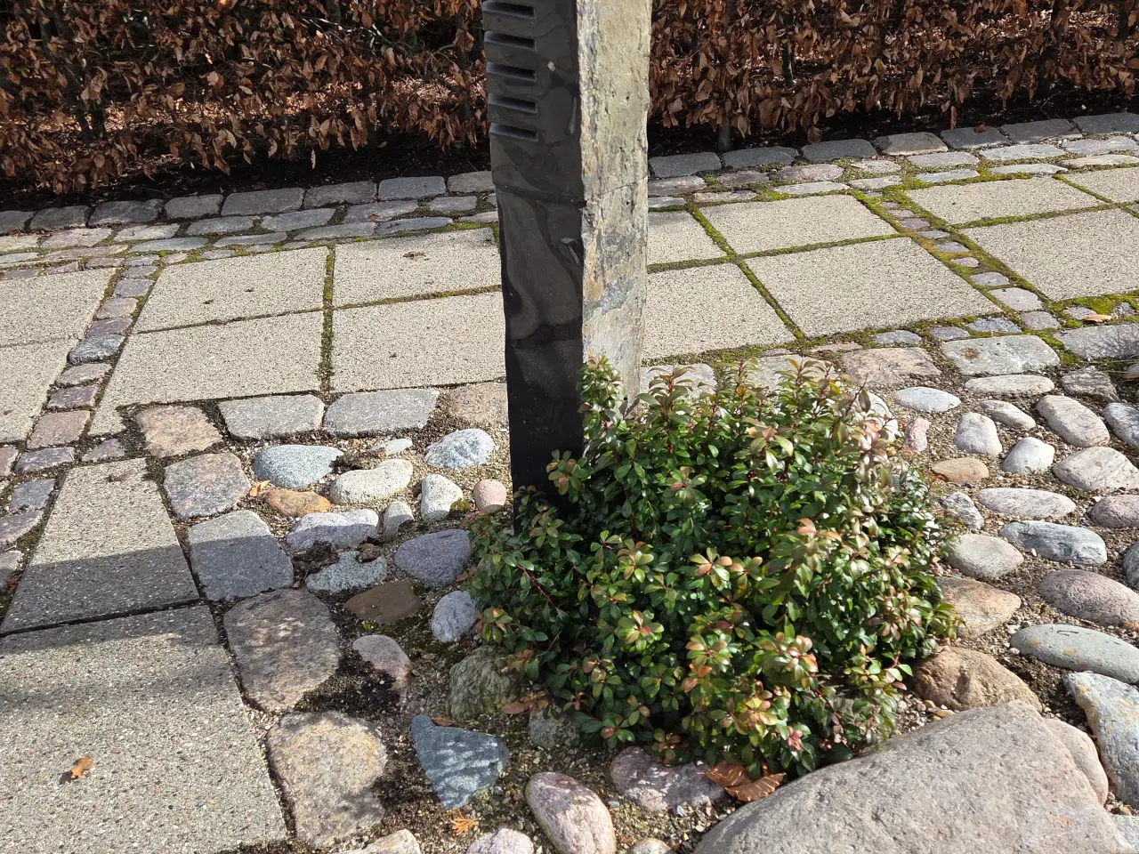 Billede 2 - Granit bed lampe 