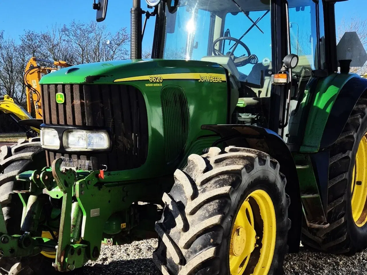 Billede 4 - John Deere 6620 / AutoPower / med frontlift / 9900 timer