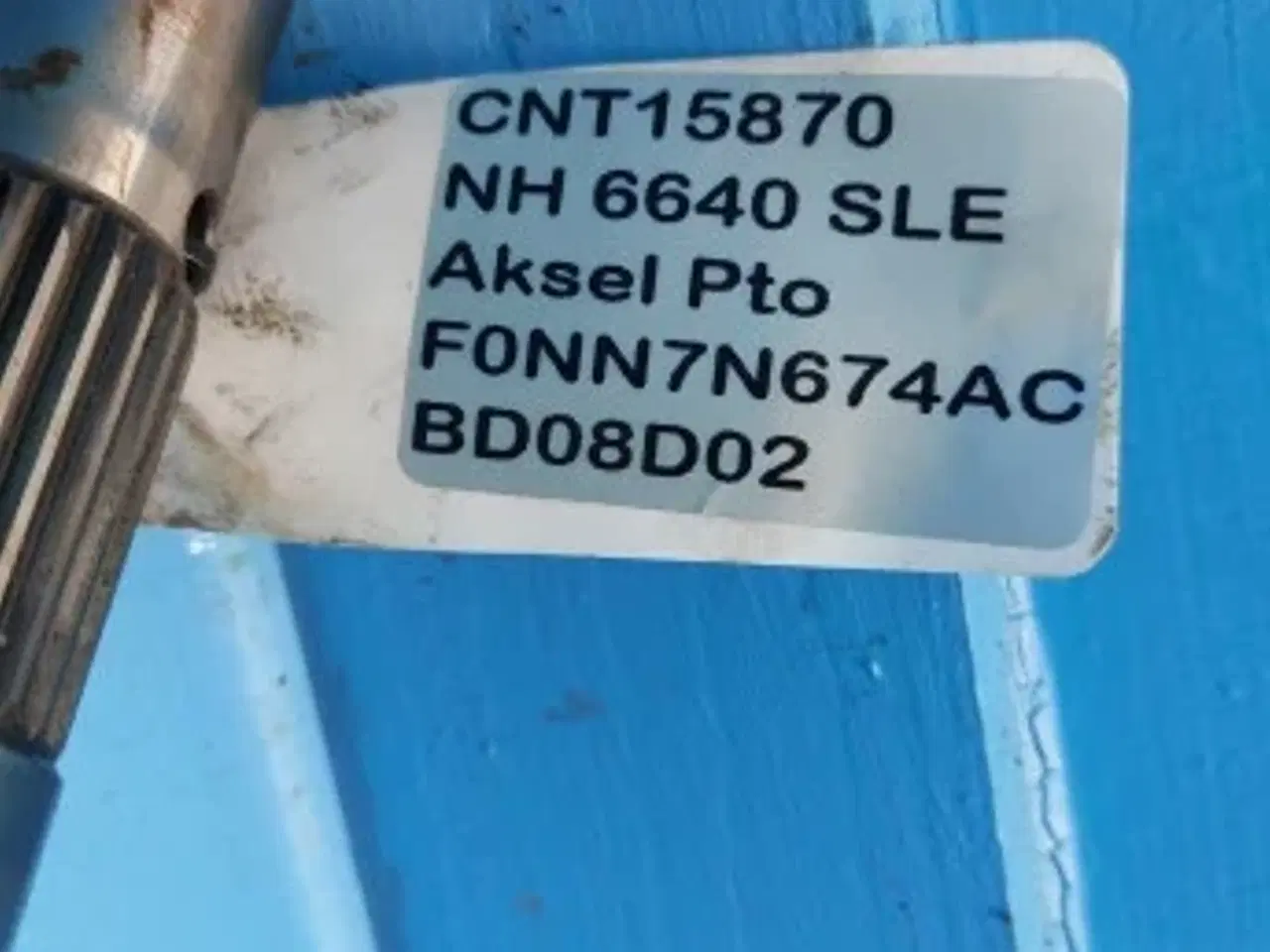Billede 17 - New Holland 6640 Pto Aksel F0NN7N674AC