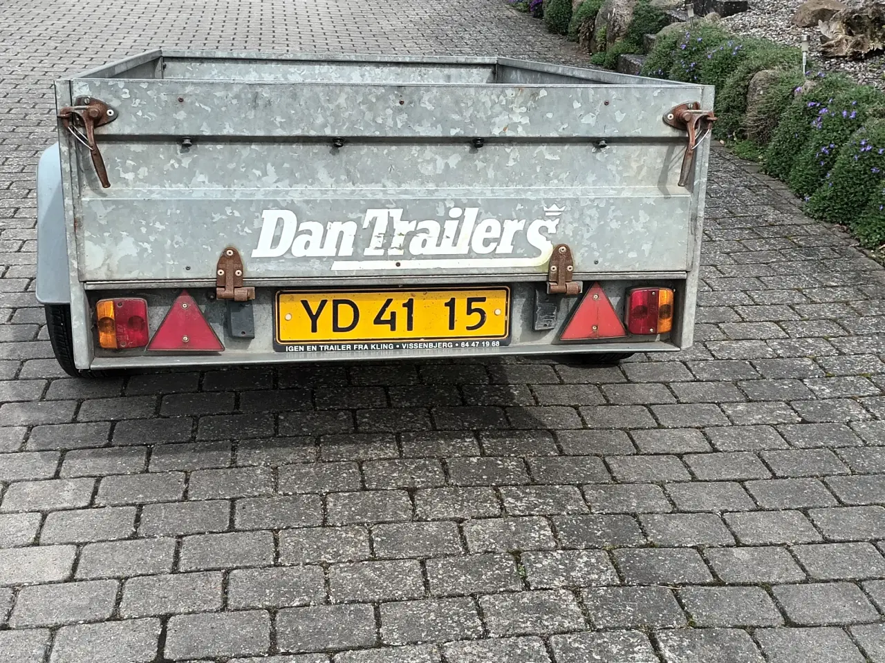 Billede 2 - Ståltrailer m/Alu dørkbund