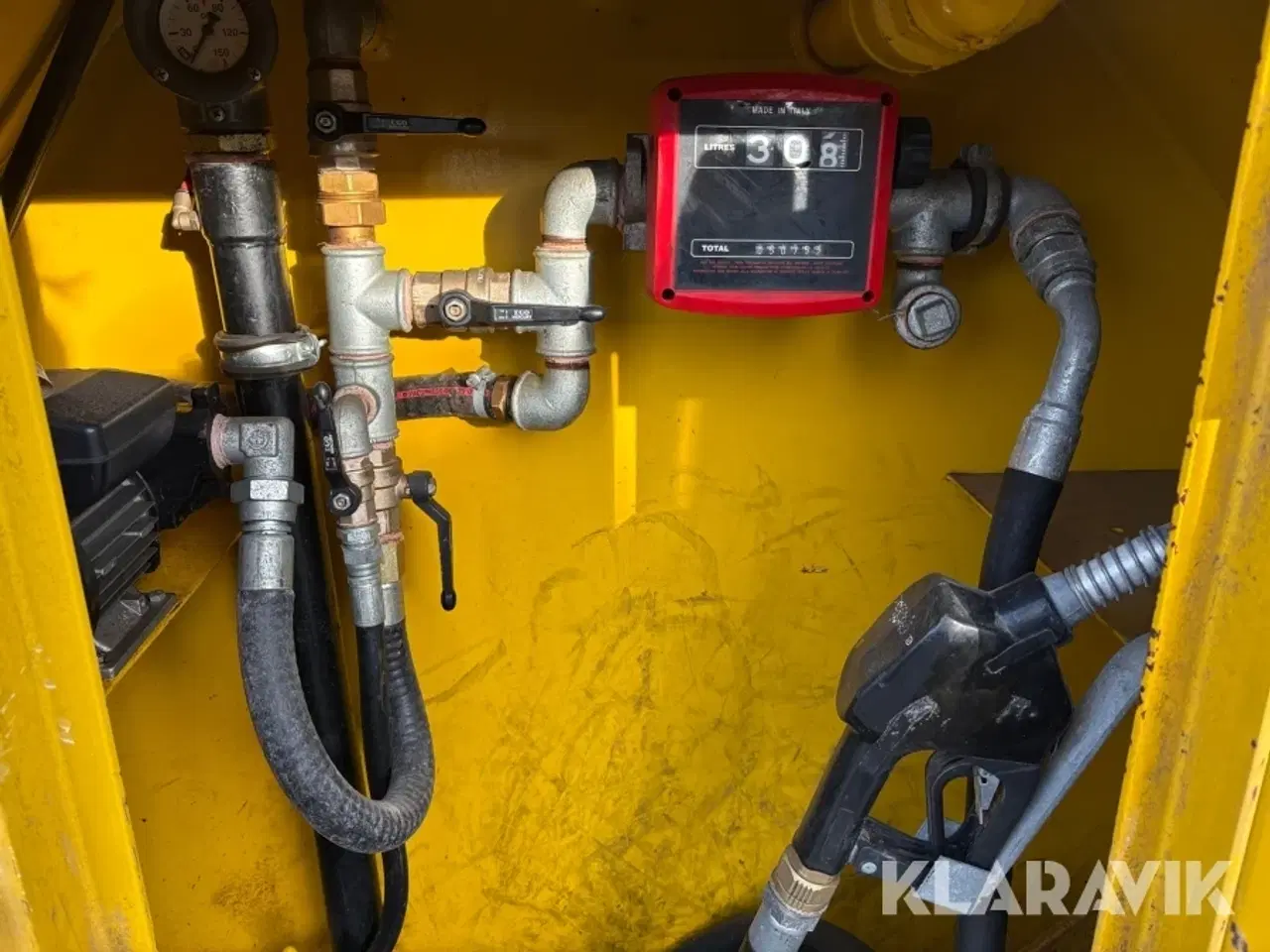 Billede 8 - Dieseltank 1500 liter med pumpe