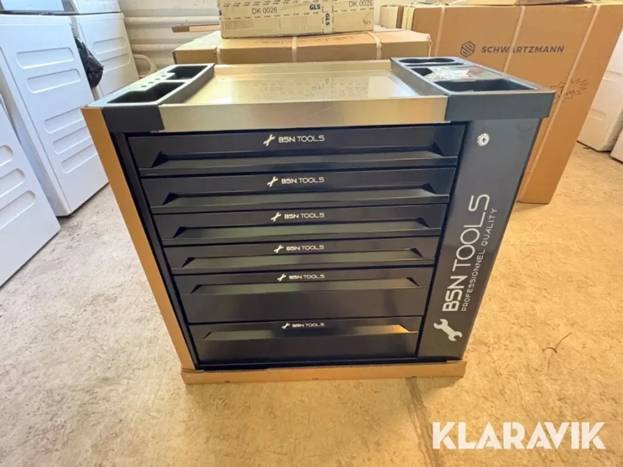 Billede 1 - Værktøjsskab BSN Tools 164 styks værktøj