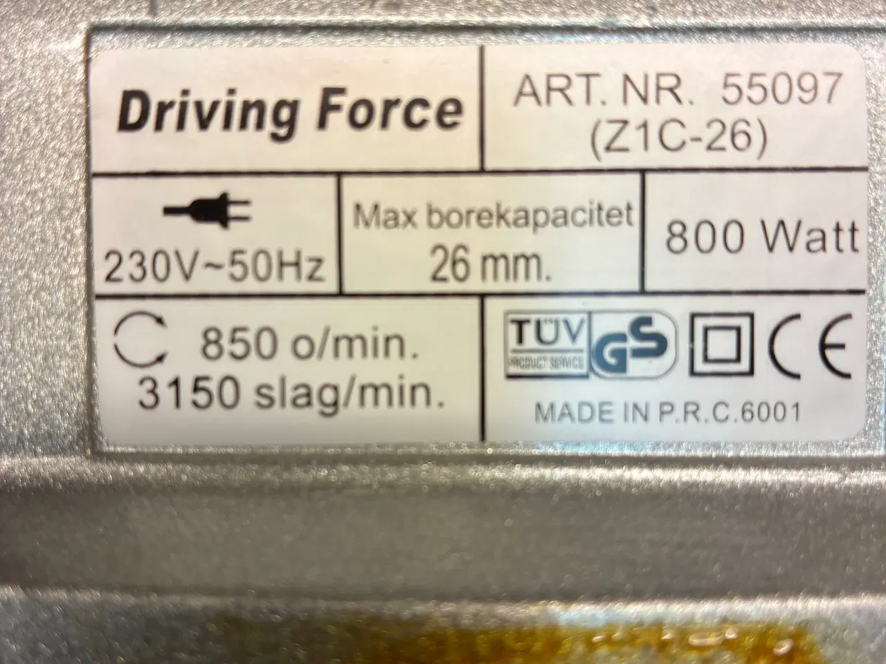 Billede 2 - Borhammer