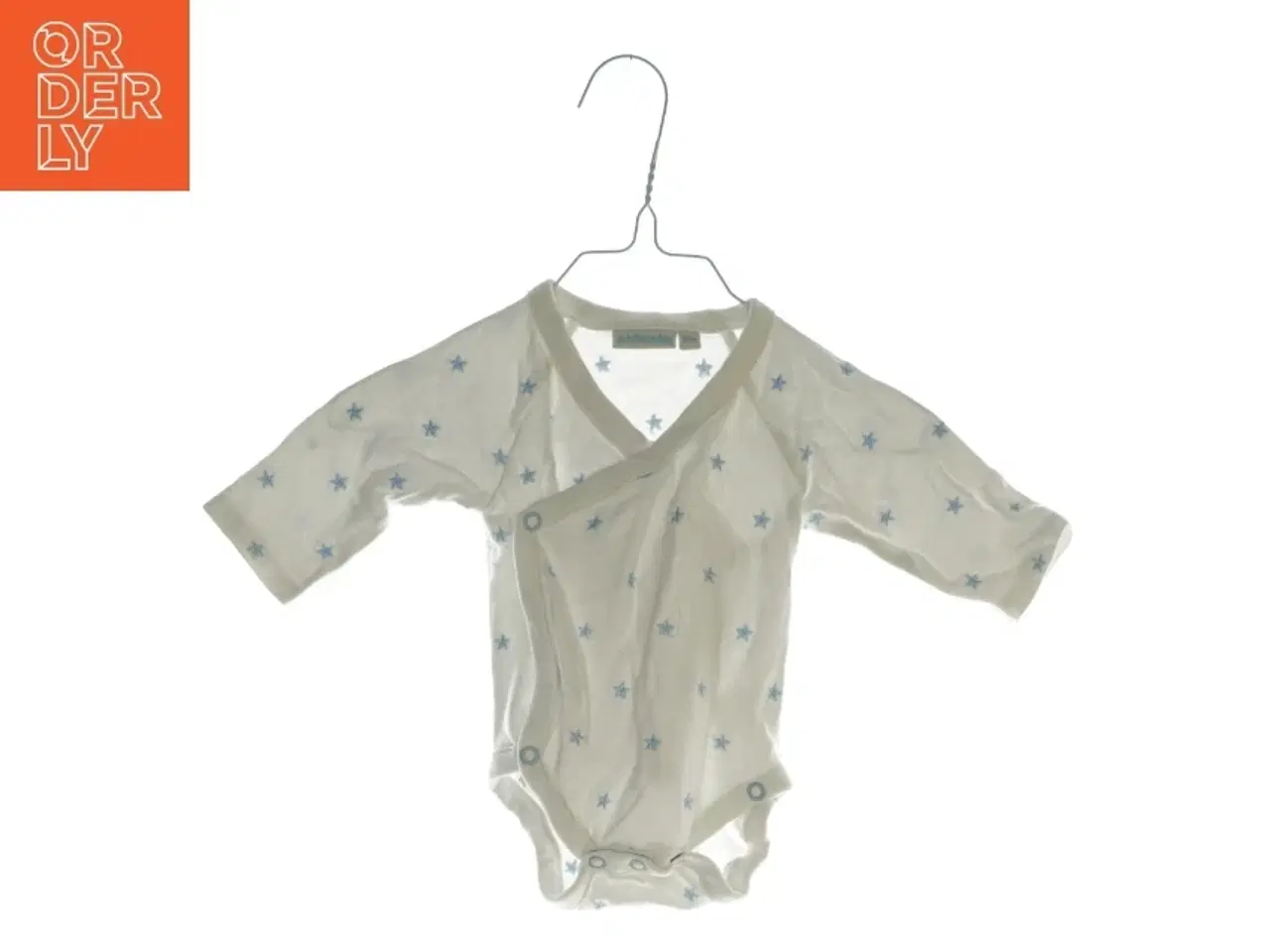 Billede 1 - Langærmet bodystocking fra JoJo Maman bebe (str. 0-3 mdr)