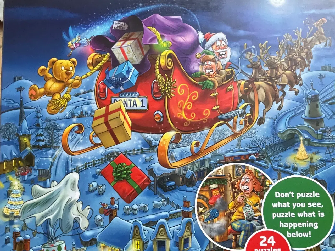 Billede 1 - Wasgij julekalender 