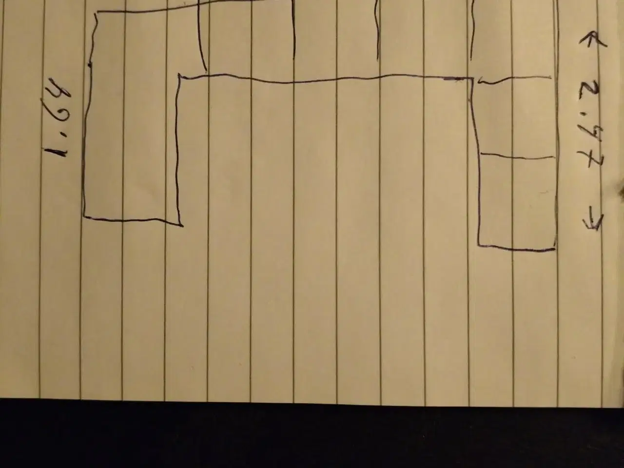 Billede 4 - U-Hjørnesofa stof grå