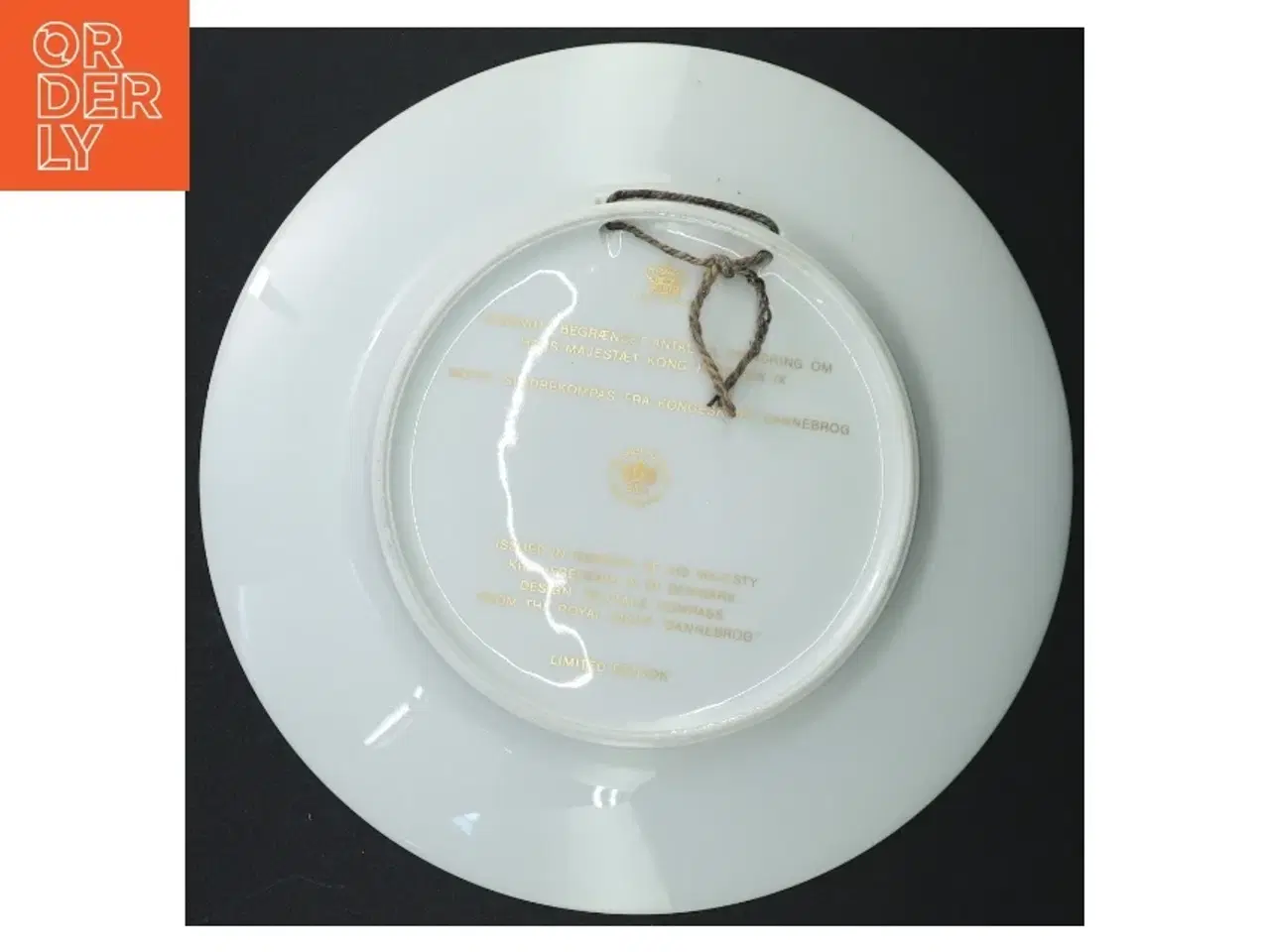 Billede 3 - Mindetallerken for Frederik IX fra B&G (str. 25 cm)