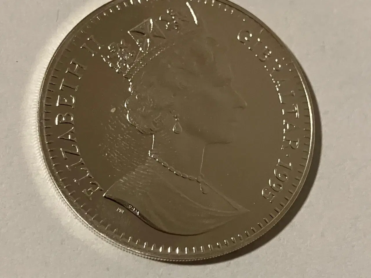 Billede 2 - 21 Ecus Gibraltar 1995 - Silver - Low mintage