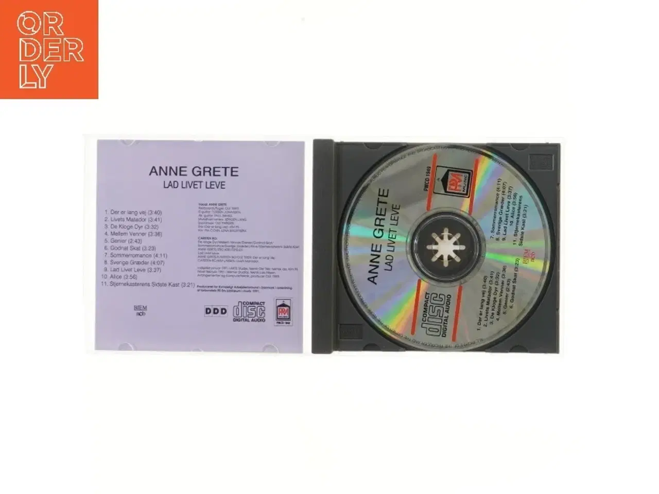 Billede 2 - Anne Grete CD - Lad Livet Leve