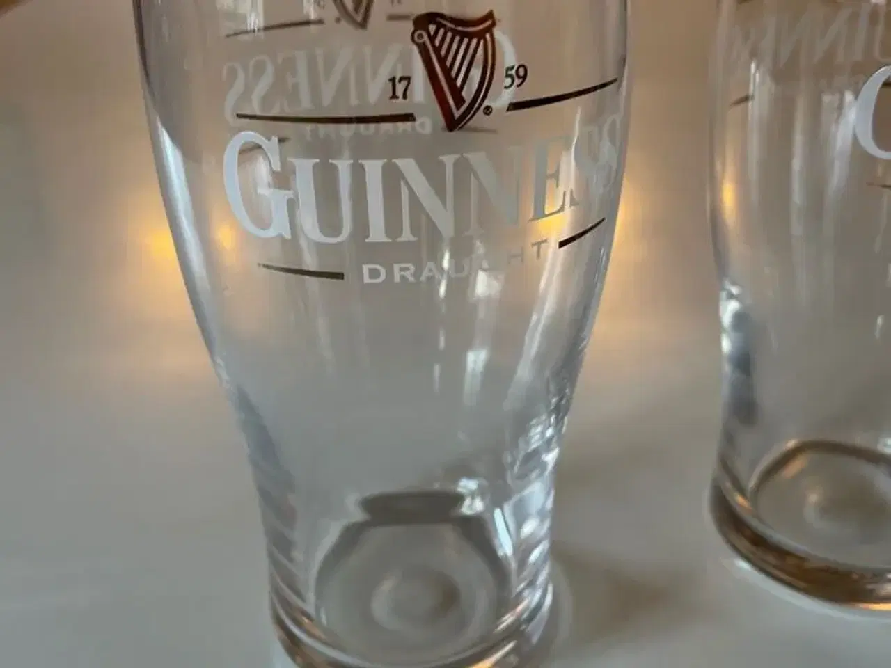 Billede 2 - Guinness ølglas, 1/2 ltr.