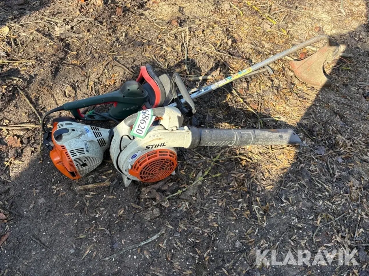Billede 11 - Løvblæser, hækkeklipper og græstrimmer STIHL,metabo