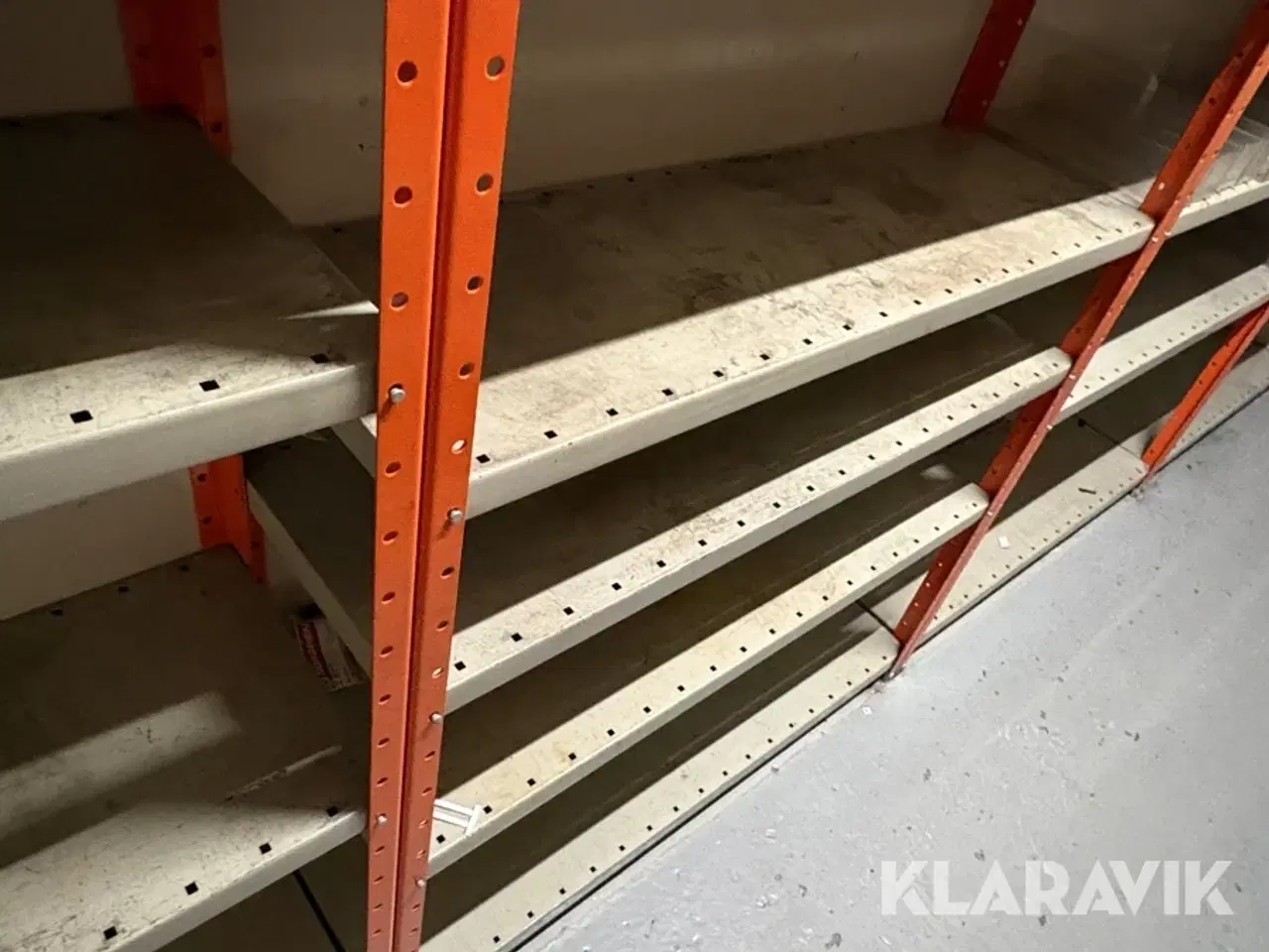 Billede 9 - Værkstedsreoler 23 sektioner +skab