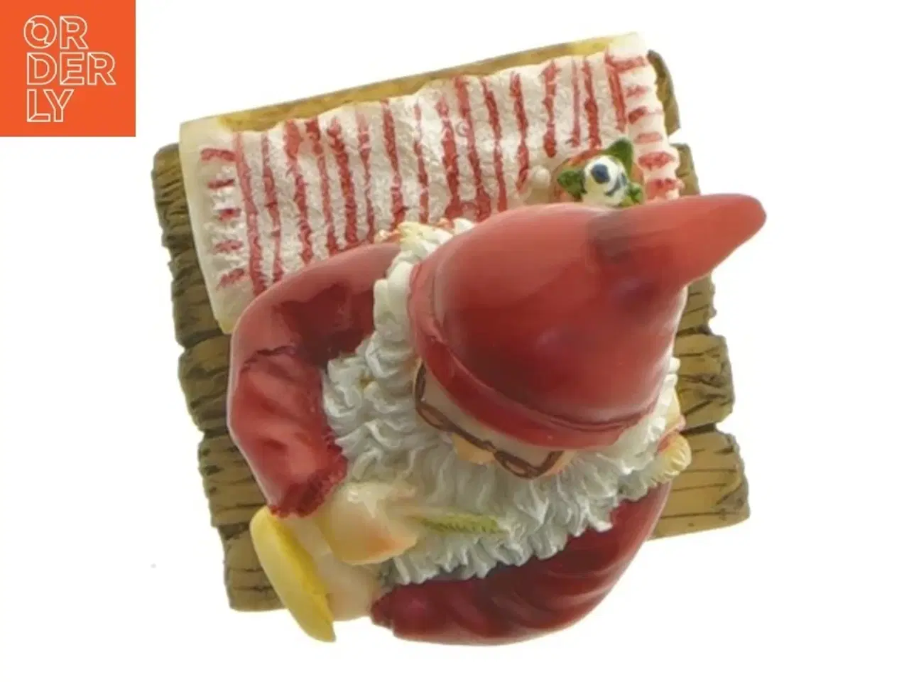 Billede 3 - Nissefigur i keramik (str. 11x5x5 cm)