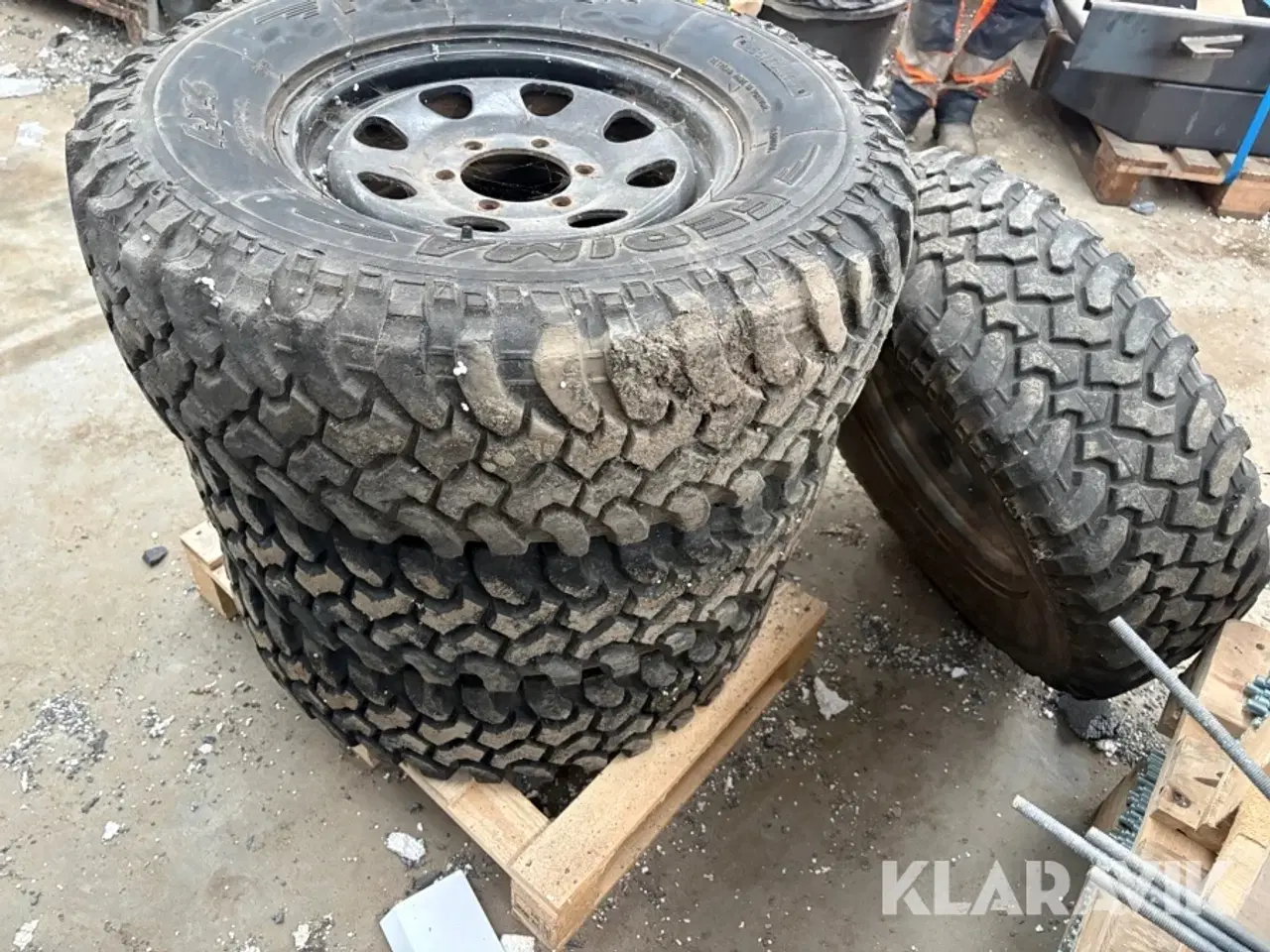 Billede 3 - Dæk med fælg Fedima