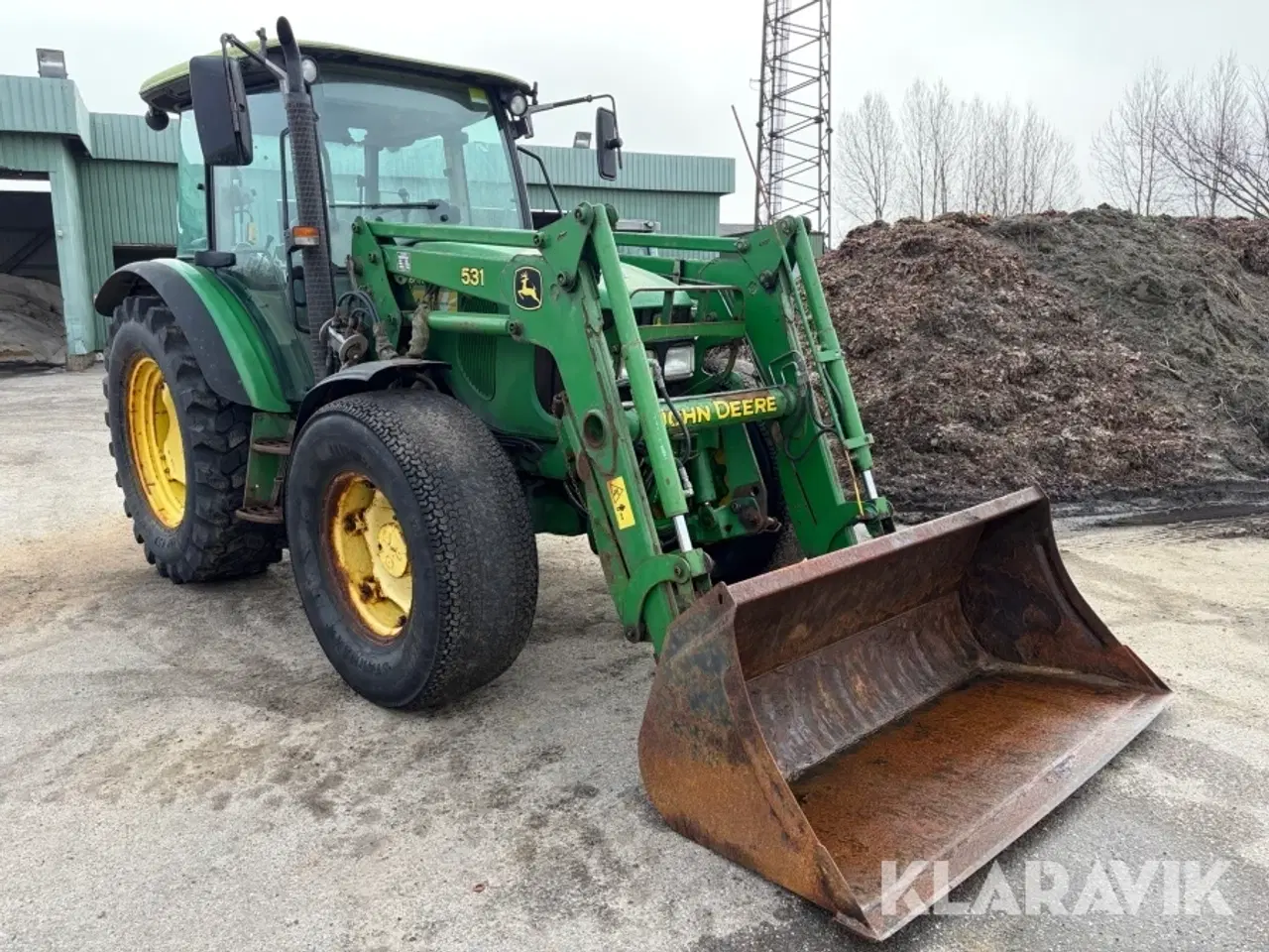 Billede 7 - Traktor John Deere 5620 med frontlæsser